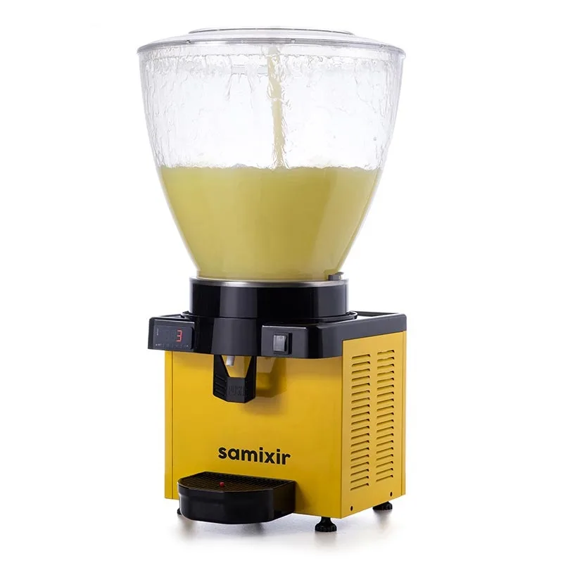 S40-DY - Panaromik Dijital Soğuk İçecek Dispenseri, 40 L, Sarı