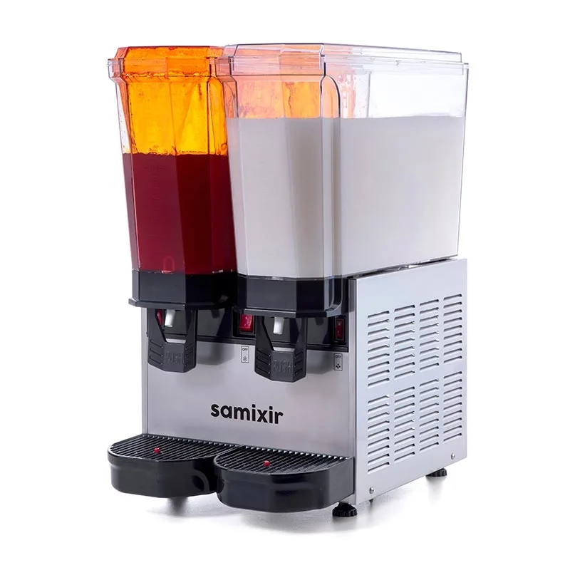 40.SMI Klasik Twin Soğuk İçecek Dispenseri, 20+20 L, İnox