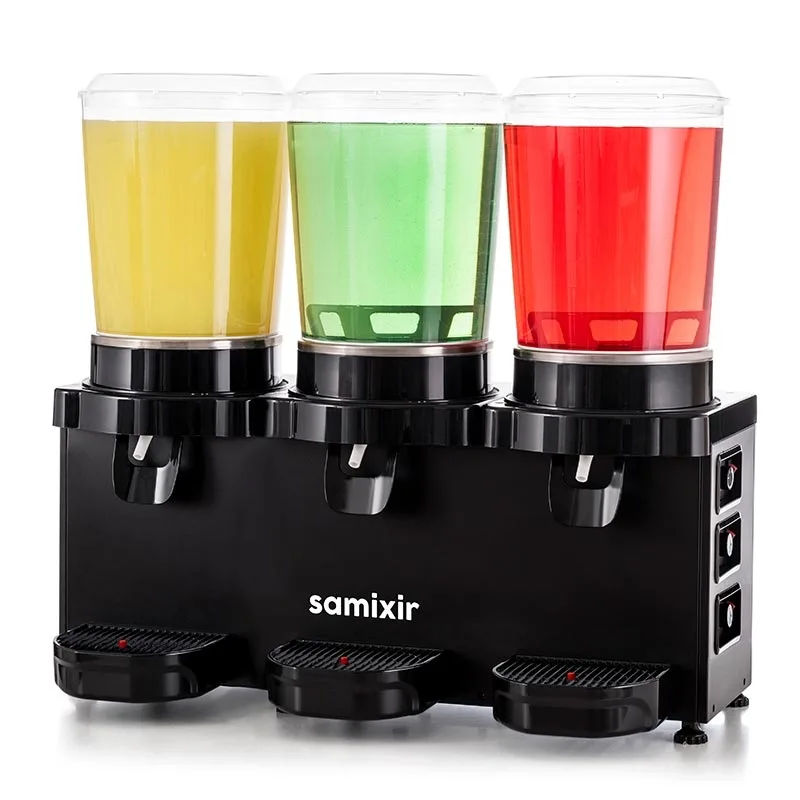 MMM30.AB Panaromik Triple Soğuk İçecek Dispenseri, Siyah