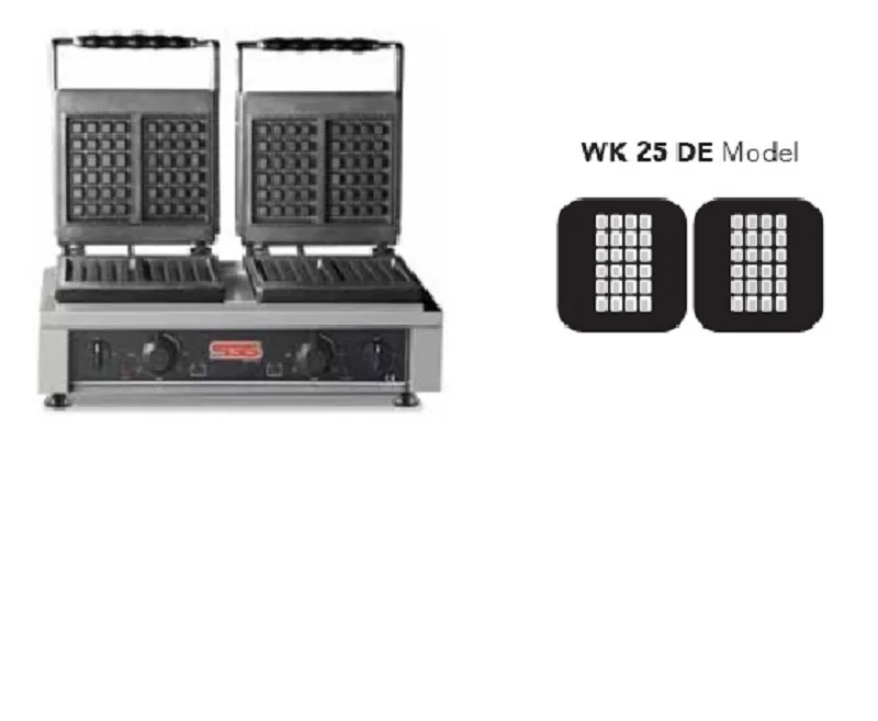 İkili Waffle Makinesi - WK25-DE
