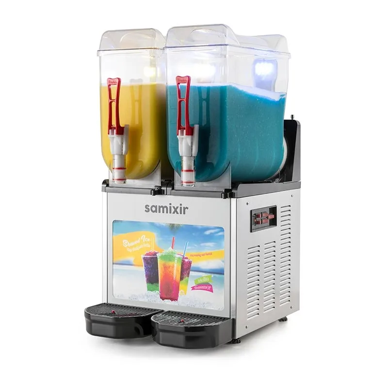 SLUSH 24-IA Allure Ice Slush Granita/Soğuk Meyve Suyu Disp. İnox