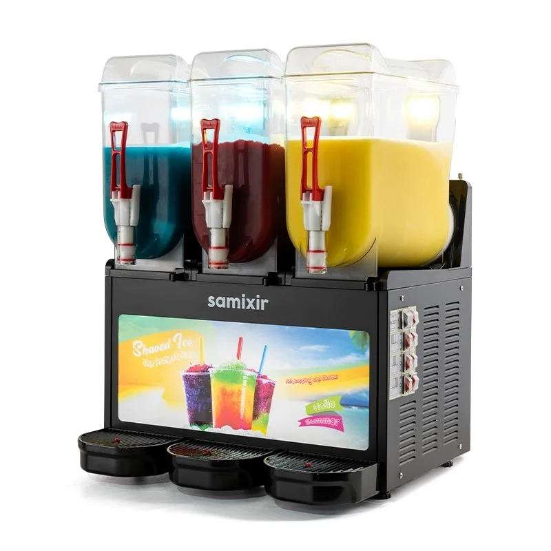 SLUSH 36-BA Allure Ice Slush Granita/Soğuk Meyve Suyu Disp. Siyah