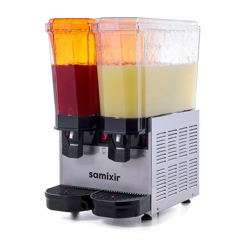 40.SSI Klasik Twin Soğuk İçecek Dispenseri, 20+20 L, İnox