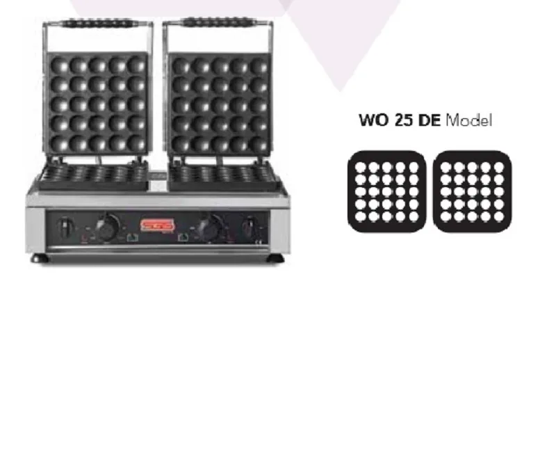 İkili Waffle Makinesi - WO25-DE