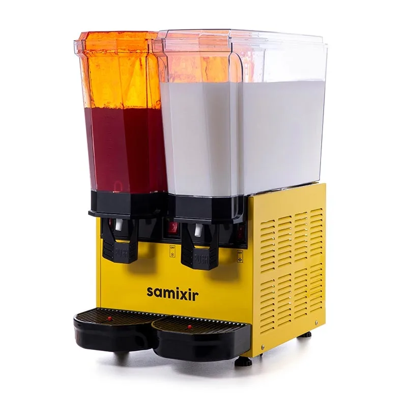 40.SMY Klasik Twin Soğuk İçecek Dispenseri, 20+20 L, Sarı