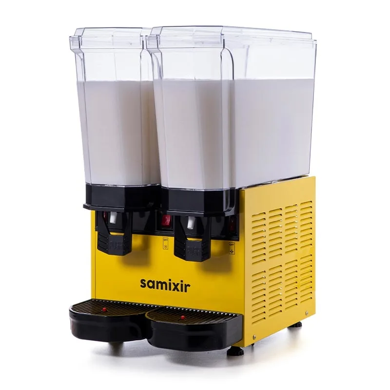 40.MMY Klasik Twin Soğuk İçecek Dispenseri, 20+20 L, Sarı