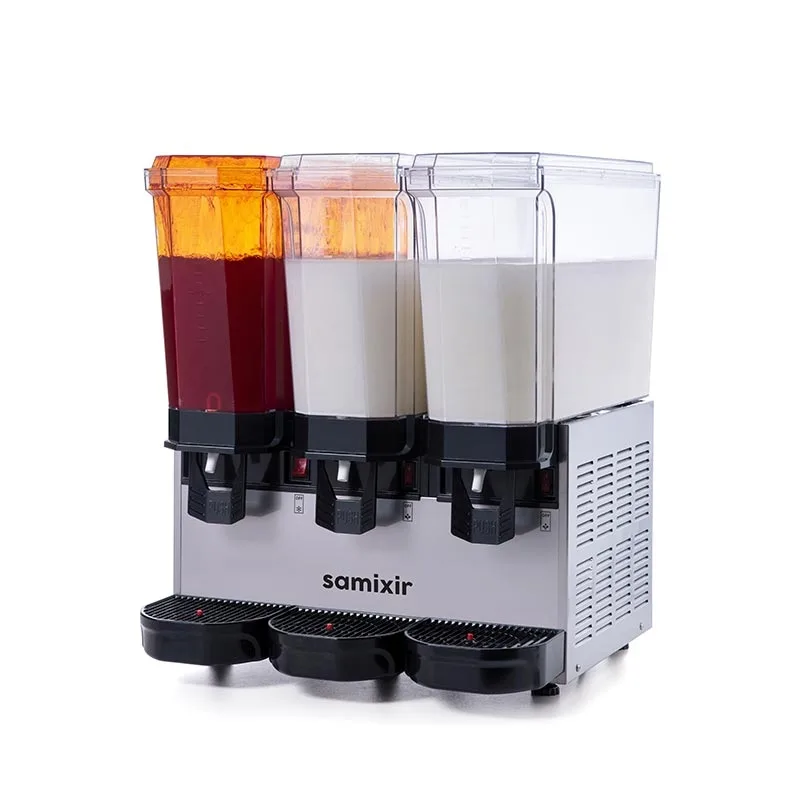 60.SMMI Klasik Triple Soğuk İçecek Dispenseri,  3 * 20 L, İnox