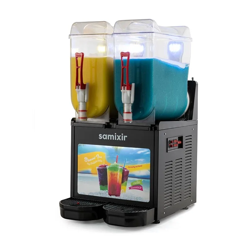 SLUSH 24-BA- Allure Ice Slush Granita/Soğuk Meyve Suyu Disp.Siyah
