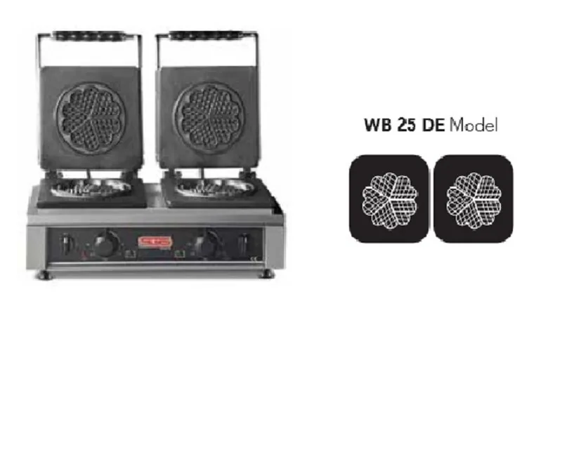 İkili Waffle Makinesi - WB25-DE
