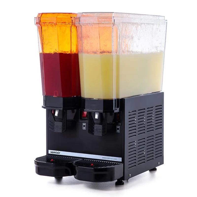 40.SSB Klasik Twin Soğuk İçecek Dispenseri, 20+20 L, Siyah