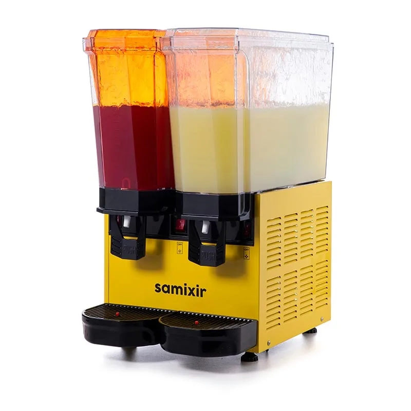 40.SSY Klasik Twin Soğuk İçecek Dispenseri, 20+20 L, Sarı