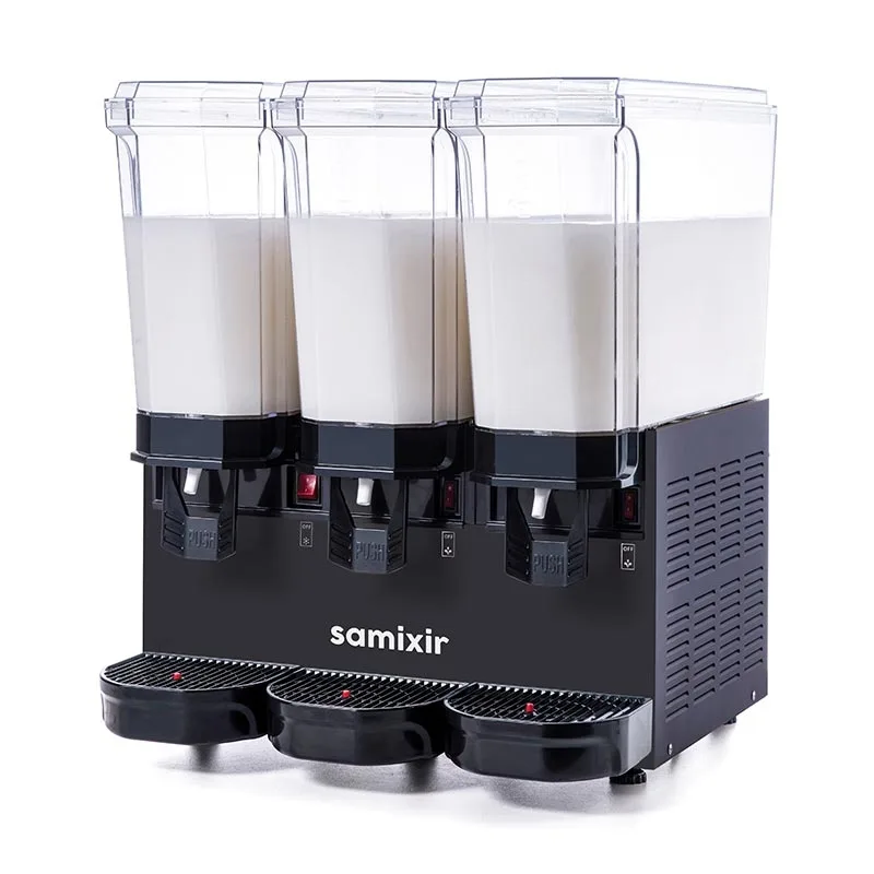 60.MMMB Triple Klasik Soğuk İçecek Dispenseri, 3*20L. Siyah