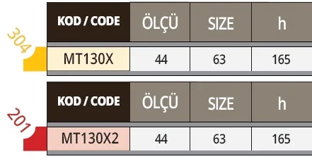 Tepsi Taşıma Arabası, 13 Katlı 60*40 için - 304K. MT130X