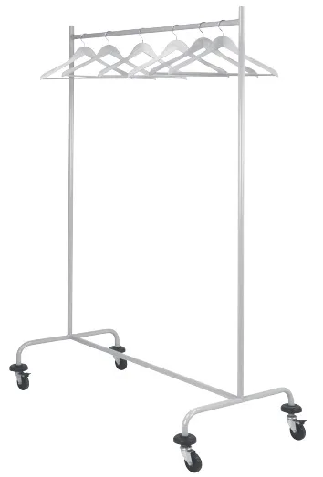 Elbise Askı Arabası, 120*55*170 cm.  Boyalı - C120B